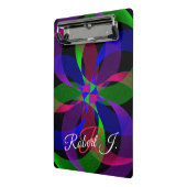 3D 2D Hybrid Geometric Mini Clipboard Mini Klembord (Angled2)