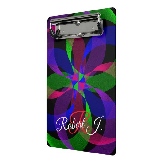 3D 2D Hybrid Geometric Mini Clipboard Mini Klembord (Angled2)