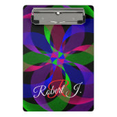 3D 2D Hybrid Geometric Mini Clipboard Mini Klembord (Voorkant)