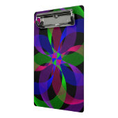 3D 2D Hybrid Geometric Mini Clipboard Mini Klembord (Angled2)