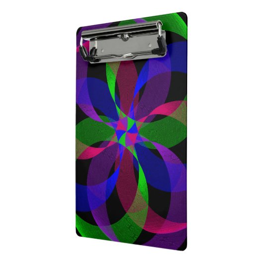 3D 2D Hybrid Geometric Mini Clipboard Mini Klembord (Angled2)