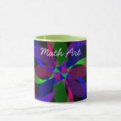 3D 2D Hybride Geometrische Koffie Mok (Midden)