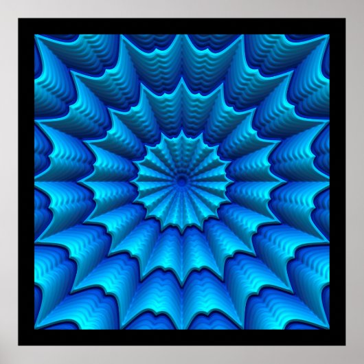 3D Abstract Art 4-8 Afbeelding Opties Posters (Voorkant)