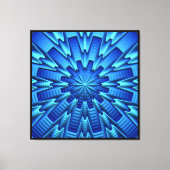 3D Abstract artikel 1A Canvas Afdruk (Voorkant)