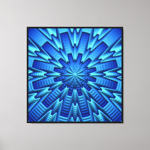3D Abstract artikel 1A Canvas Afdruk