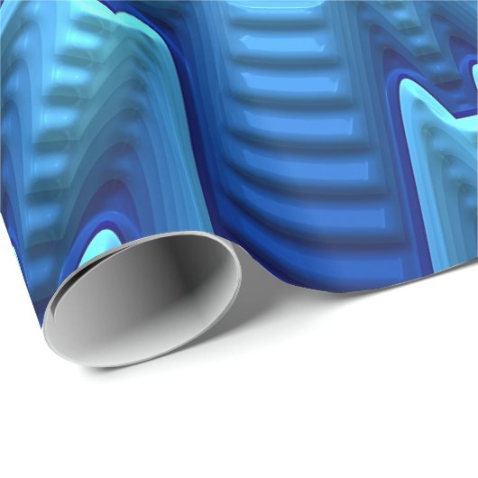 3D Abstract artikel 1A-opvulpapier Cadeaupapier (Rol Hoek)