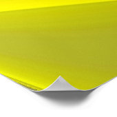 3D Abstract in Gold Yellow Blue Poster (Hoek)