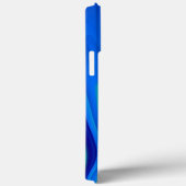 3D Abstract in groen blauw paars Case-Mate iPhone Case (Achterkant / Rechts)