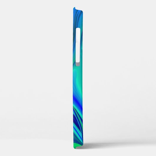 3D Abstract in groen blauw paars Case-Mate iPhone Case (Achterkant / Links)