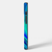 3D Abstract in groen blauw paars Case-Mate iPhone Case (Achterkant / Links)