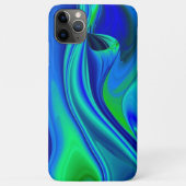3D Abstract in groen blauw paars Case-Mate iPhone Case (Achterkant)