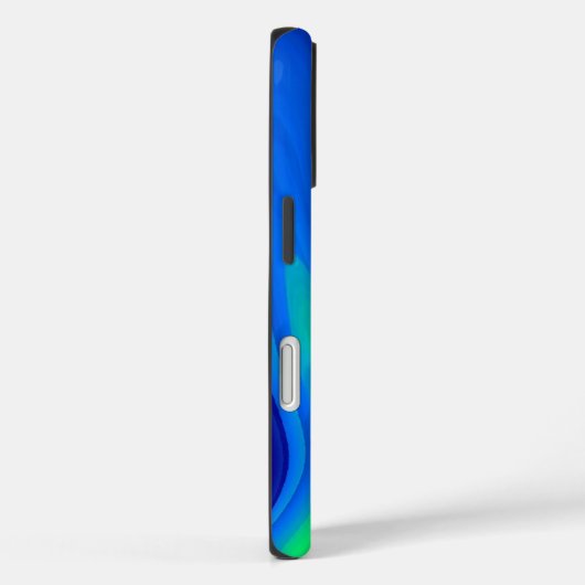 3D Abstract in groen blauw paars Case-Mate iPhone Case (Achterkant / Rechts)