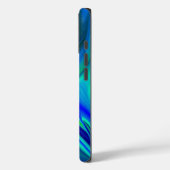 3D Abstract in groen blauw paars Case-Mate iPhone Case (Achterkant / Links)