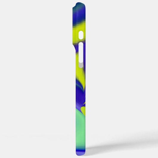 3D Abstract in groen blauw paars Case-Mate iPhone Case (Achterkant / Links)