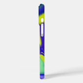 3D Abstract in groen blauw paars Case-Mate iPhone Case (Achterkant / Links)