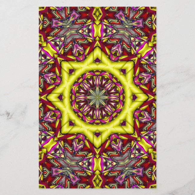 3d abstract patroon (Voorkant)