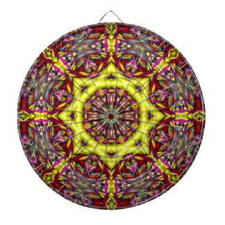 3d abstract patroon dartbord