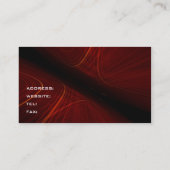 3d abstract visitekaartje (Achterkant)