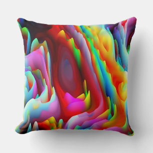 3D Abstracte Kunst 21A-21B Opties Kussens