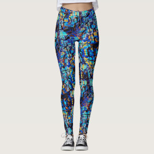 3D Abstracte Kunst 23 Leggings