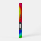 3D Abstracte Regenboog Kunst iPhone 16 Hoesje (Rechterkant)