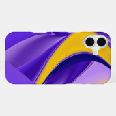 3D Abstracte Regenboog Kunst iPhone Hoesje (Achterkant horizontaal)
