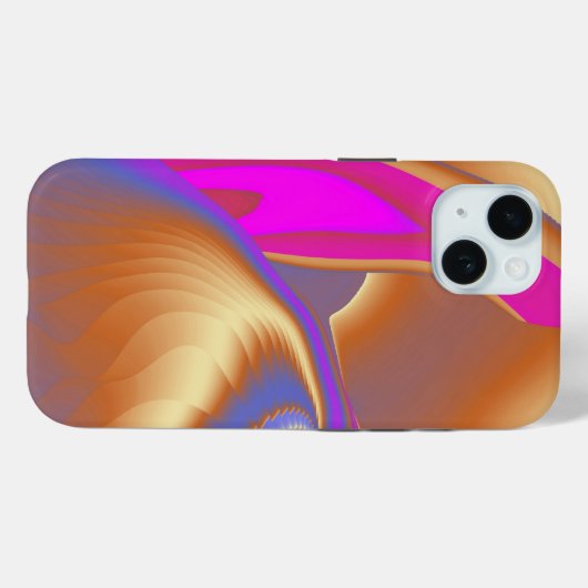 3D Abstracte regenboogkunst Case-Mate iPhone Case (Achterkant (horizontaal))