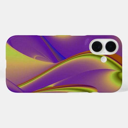 3D Abstracte regenboogkunst Case-Mate iPhone Case (Achterkant (horizontaal))
