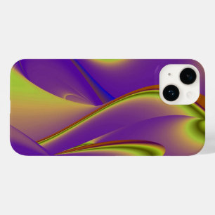 3D Abstracte regenboogkunst Case-Mate iPhone Case