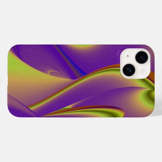 3D Abstracte regenboogkunst Case-Mate iPhone Case (Achterkant (horizontaal))
