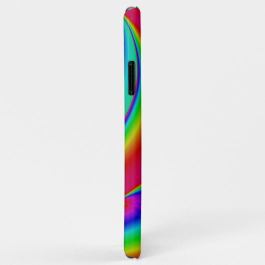 3D Abstracte regenboogkunst Case-Mate iPhone Case (Achterkant/rechts)