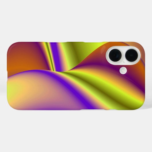 3D Abstracte regenboogkunst Case-Mate iPhone Case (Achterkant (horizontaal))