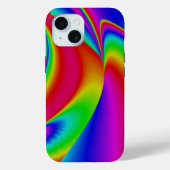 3D Abstracte regenboogkunst Case-Mate iPhone Case (Achterkant)