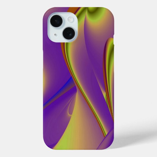 3D Abstracte regenboogkunst Case-Mate iPhone Case (Achterkant)