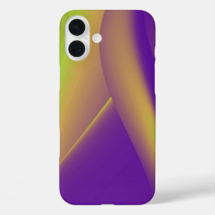 3D Abstracte regenboogkunst iPhone 16 Plus Hoesje