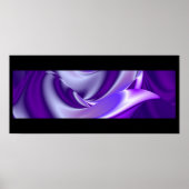 3D Abstracte regenboogkunst Poster (Voorkant)