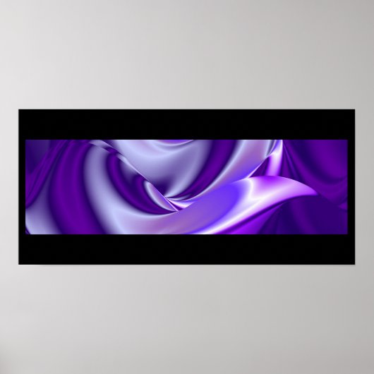 3D Abstracte regenboogkunst Poster (Voorkant)