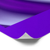 3D Abstracte regenboogkunst Poster (Hoek)