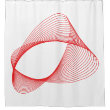 3D abstracte rode vorm