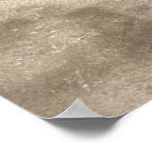 3d afbeelding tijger komt uit de verwoeste wallti poster (Hoek)