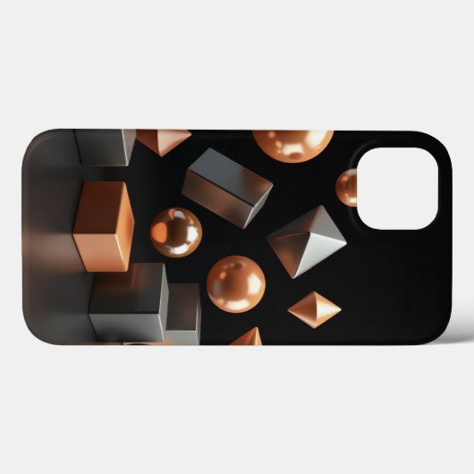 3D-afbeeldingen behuizing Case-Mate iPhone Case (Achterkant (horizontaal))