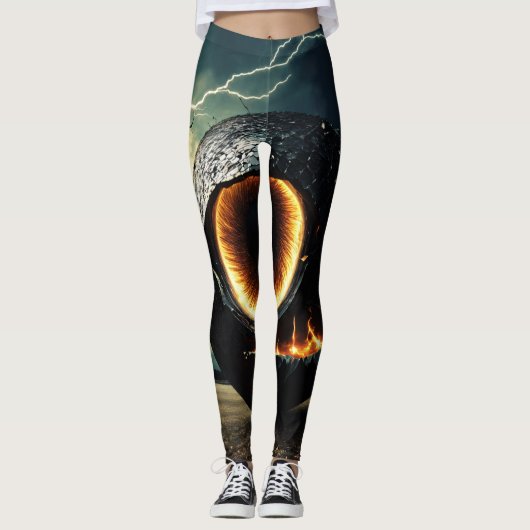 "3D-afdrukken" Leggings (Voorkant)