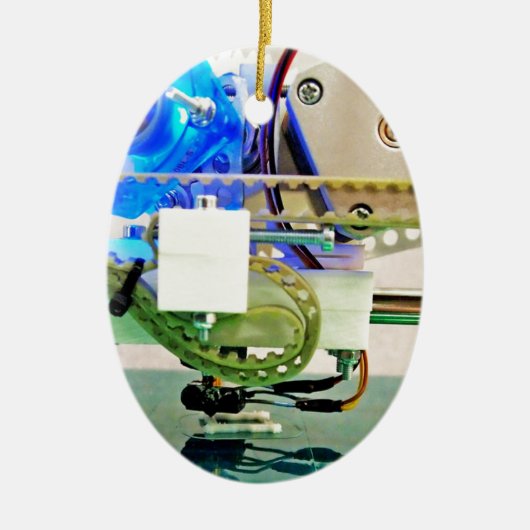 3D afdrukken; vervaardiging van additieven; cool Keramisch Ornament (Voorkant)