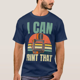 3D-afdrukontwerp  dat ik kan afdrukken T-shirt
