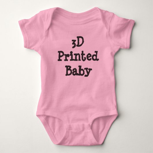 3D Afgedrukt Baby Romper (Voorkant)
