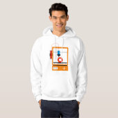 3D Afgedrukt Sweat Draag! Hoodie (Voorkant volledig)