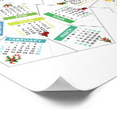 3D-agenda 2022 snijden Poster (Hoek)