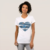 3D Alice & Blue Heart T-shirt (Voorkant volledig)