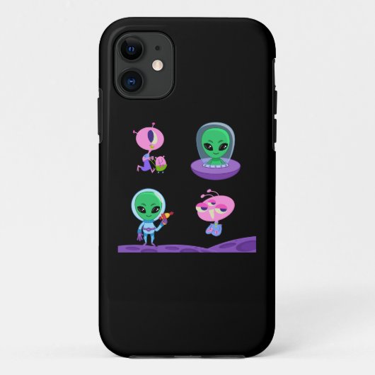 3D Alien Character Design Case-Mate iPhone Case (Achterkant)