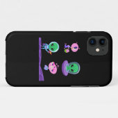 3D Alien Character Design Case-Mate iPhone Case (Achterkant (horizontaal))